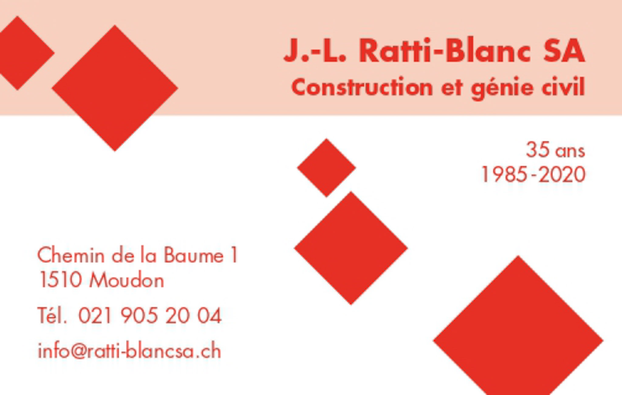 logo sponsor argent JL Ratti Blanc